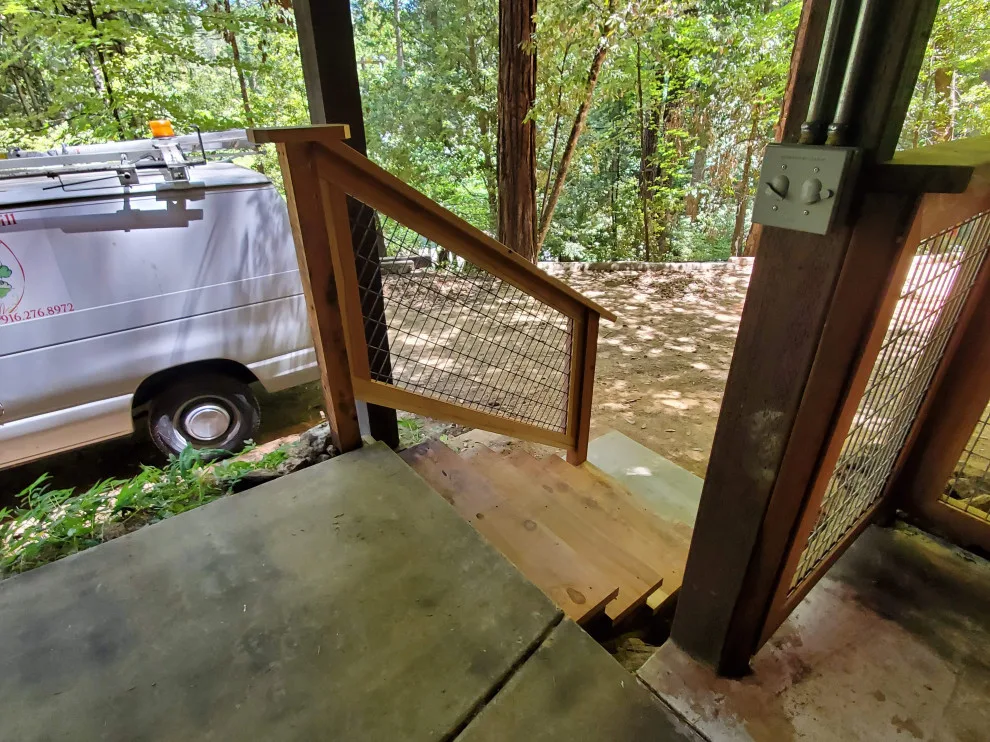 Timber Cabin Steps by House On The Hill Construction LLC - Photo 12