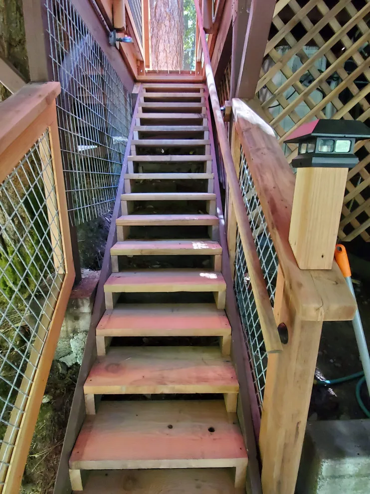 Timber Cabin Steps by House On The Hill Construction LLC - Photo 5