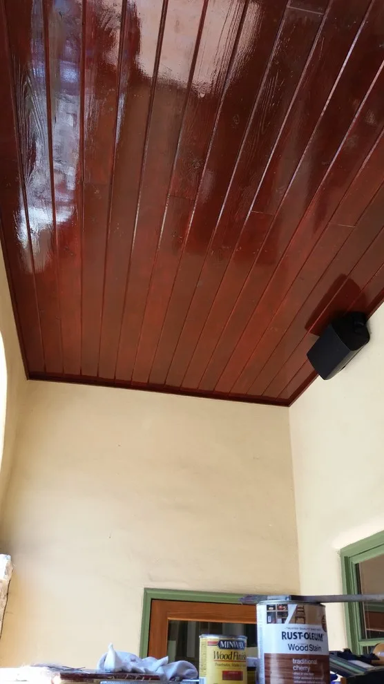 patio with wooden ceiling by Home Source - Photo 7