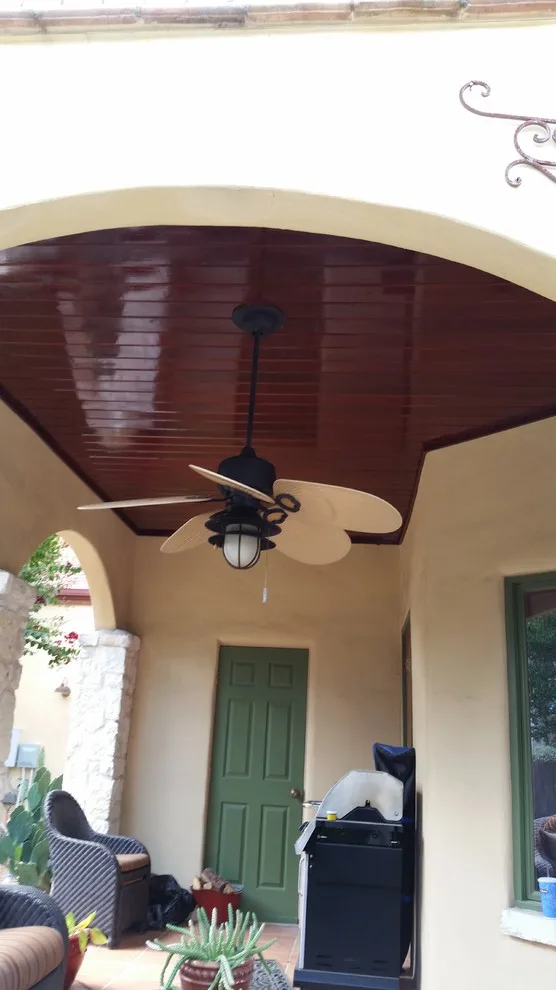 patio with wooden ceiling by Home Source - Photo 5
