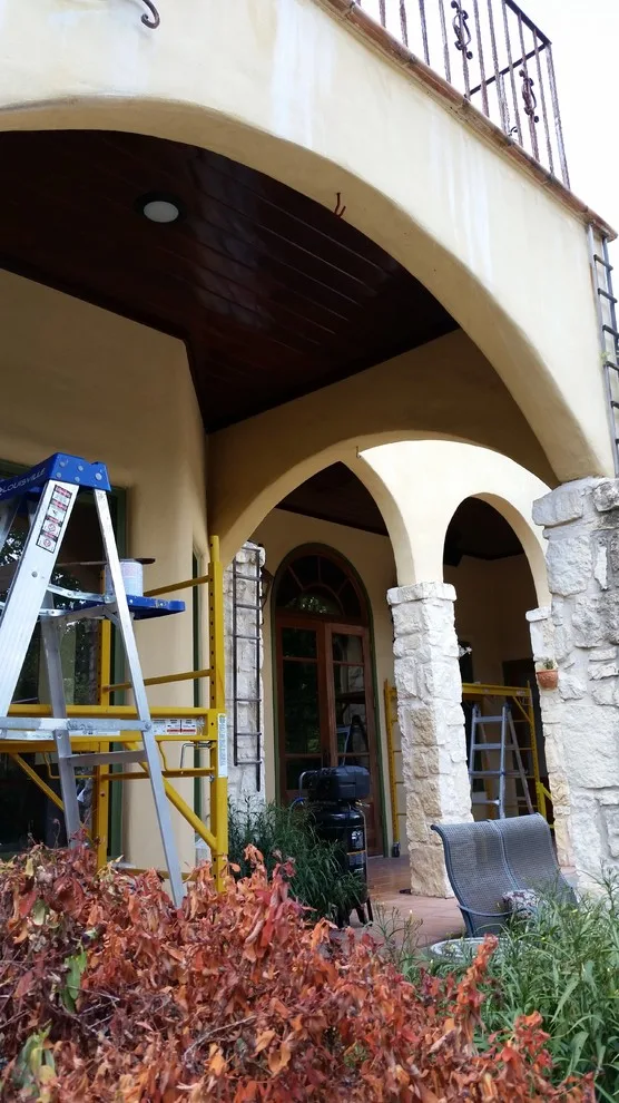 patio with wooden ceiling by Home Source - Photo 2