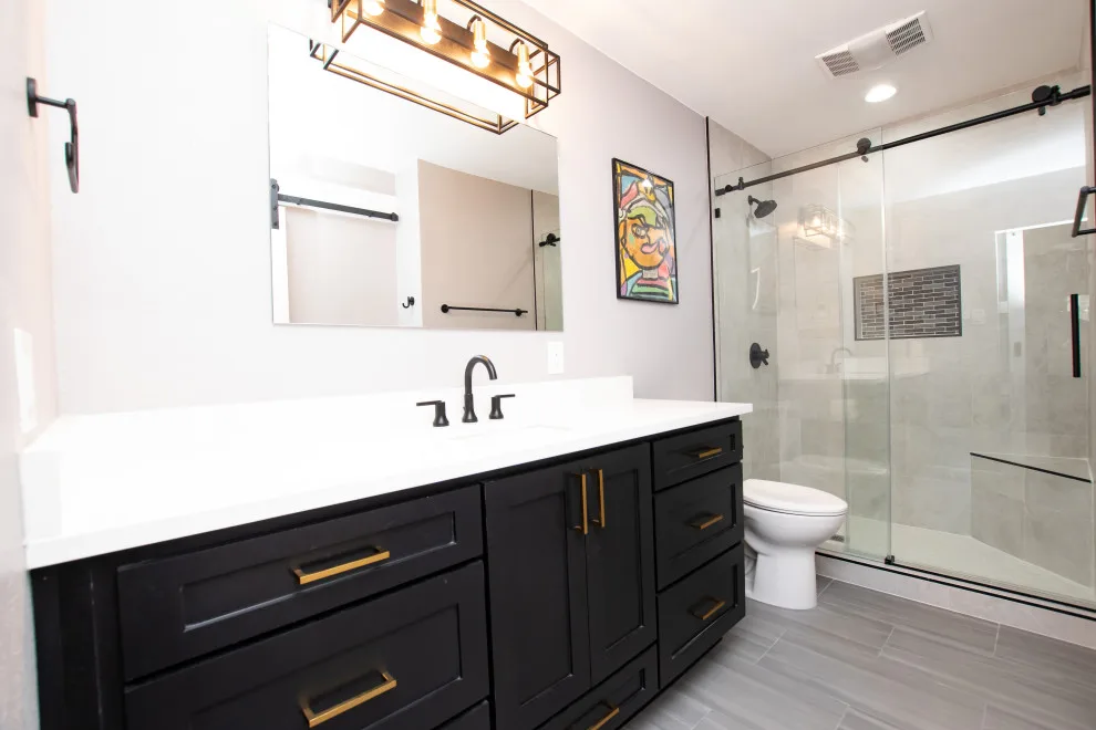 Shavano Woodlands Restroom by Shaw Company Remodeling - Photo 7