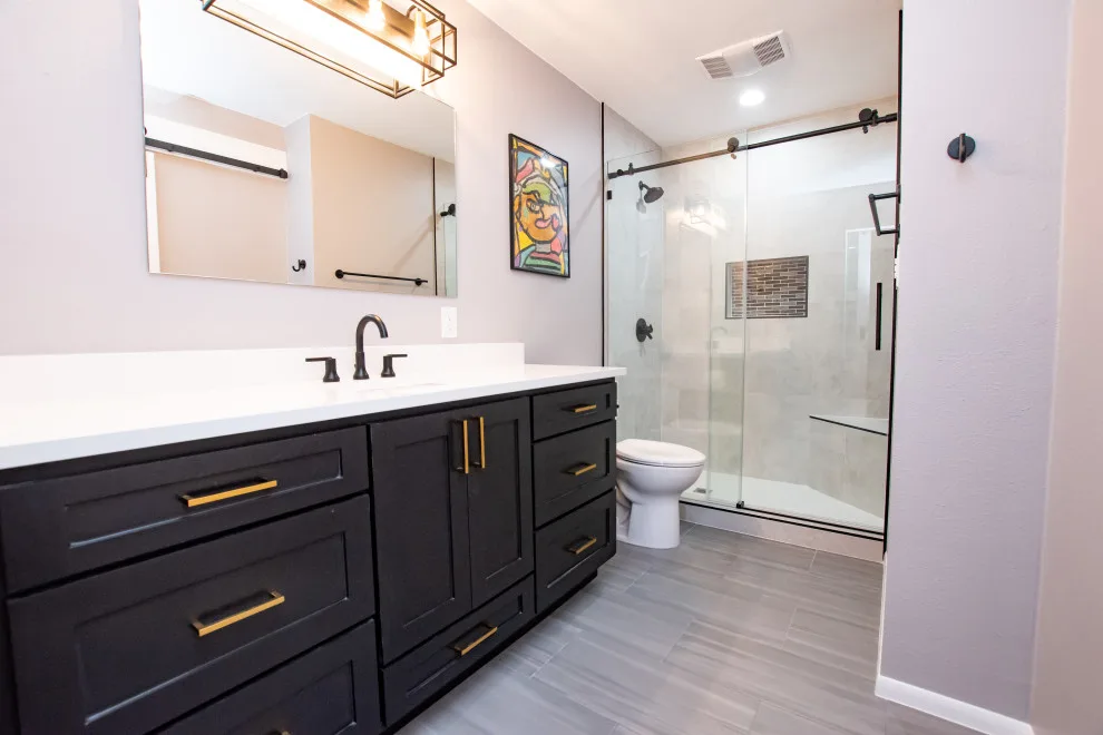Shavano Woodlands Restroom by Shaw Company Remodeling - Photo 8