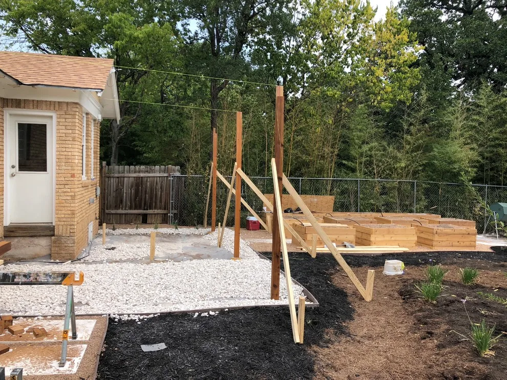 Yarrow Landscaping Project by East Austin Carpenters - Photo 3