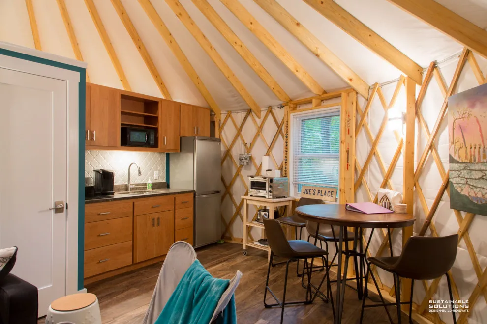 Mountain Yurt Retreat by Sustainable Solutions Of VA - Photo 11