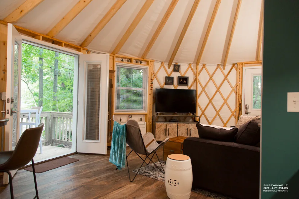 Mountain Yurt Retreat by Sustainable Solutions Of VA - Photo 7