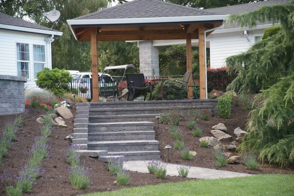 Summer Wedding Venue Revamp by Cornerstone Hardscapes - Photo 9