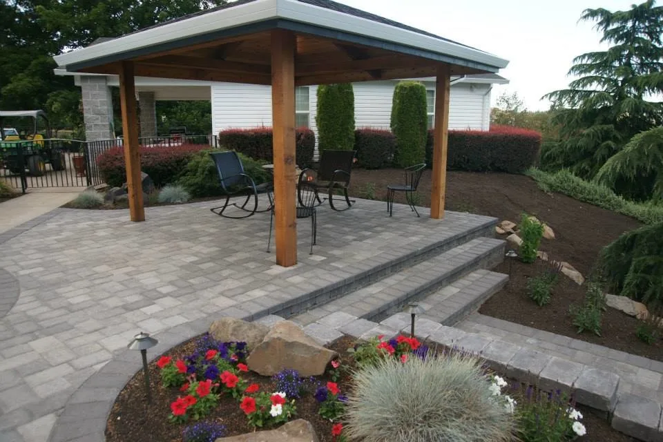 Summer Wedding Venue Revamp by Cornerstone Hardscapes - Photo 12