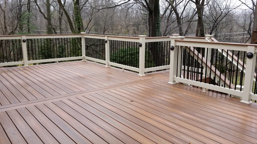 Ipe Fiberon deck with lighting and railing cap by Coastal Outdoor Spaces - Photo 6