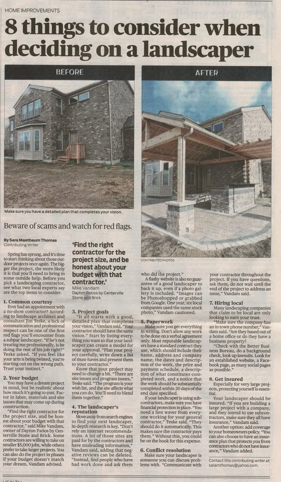 Articles on News and Magazines by Dayton Patio And Gardens - Photo 2