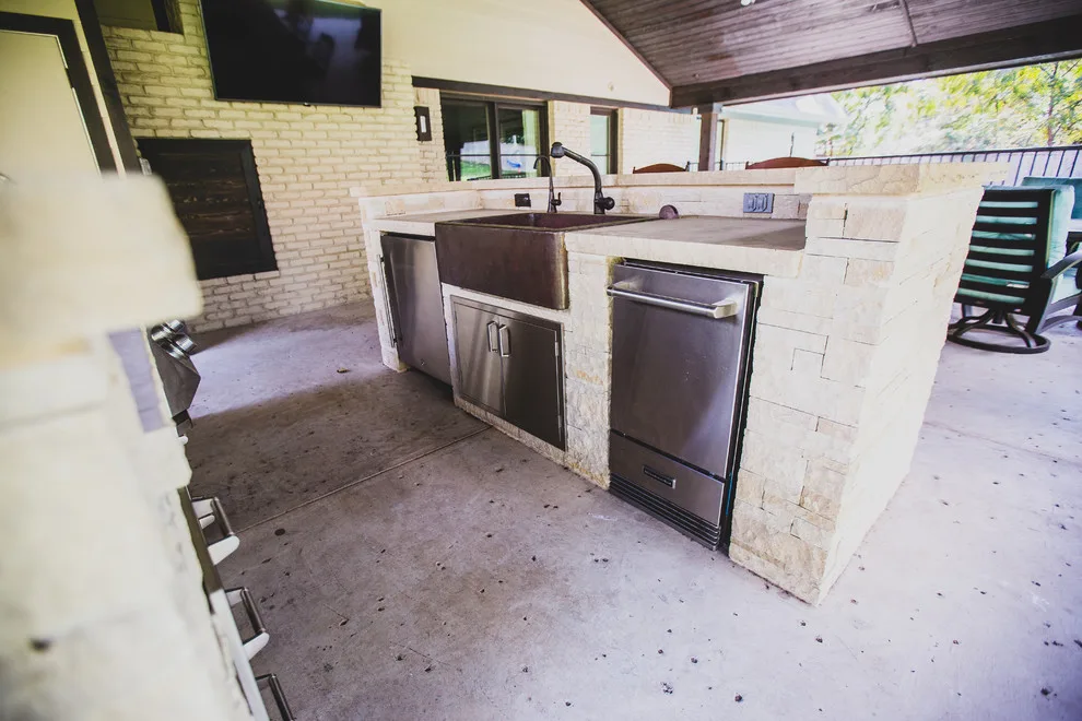 Overton Park, Fort Worth - Total Backyard Renovation by Panther City Arbor & Patio - Photo 2