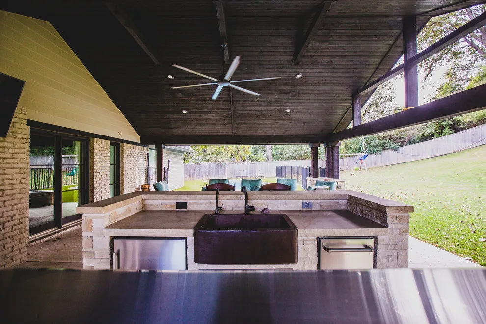 Overton Park, Fort Worth - Total Backyard Renovation by Panther City Arbor & Patio - Photo 4