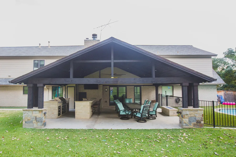 Overton Park, Fort Worth - Total Backyard Renovation by Panther City Arbor & Patio - Photo 8