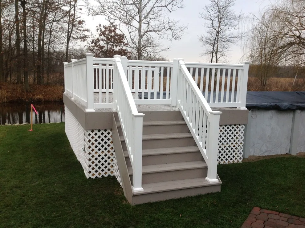 Lake Home Pool Deck in Noble County by Archadeck Fort Wayne - Photo 2