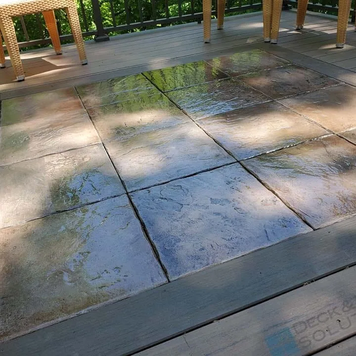 Oak Tile Decorative Deck by Deck & Drive Solutions - Photo 3