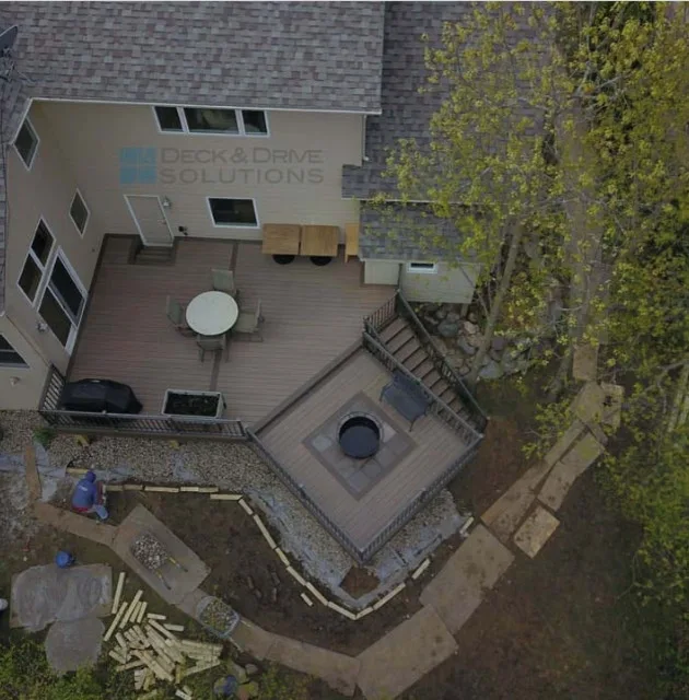 Oak Tile Decorative Deck by Deck & Drive Solutions - Photo 2