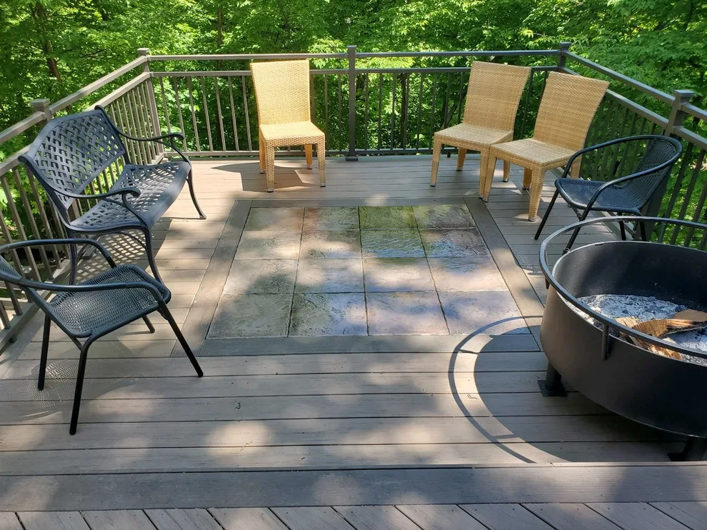 Oak Tile Decorative Deck by Deck & Drive Solutions - Photo 6