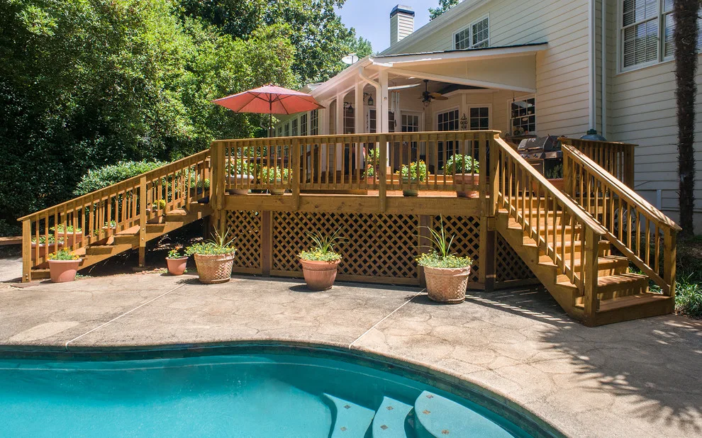 Accessible Back Porches by Atlanta Decking & Fence Co., Inc. - Photo 4