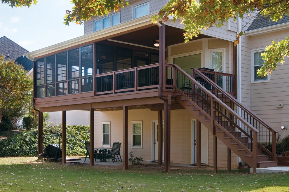 Enclosed Back Porches by Atlanta Decking & Fence Co., Inc. - Photo 16