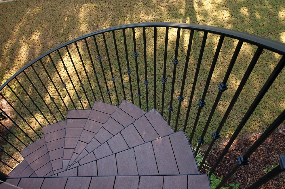Exterior and Curved Staircases by Atlanta Decking & Fence Co., Inc. - Photo 9