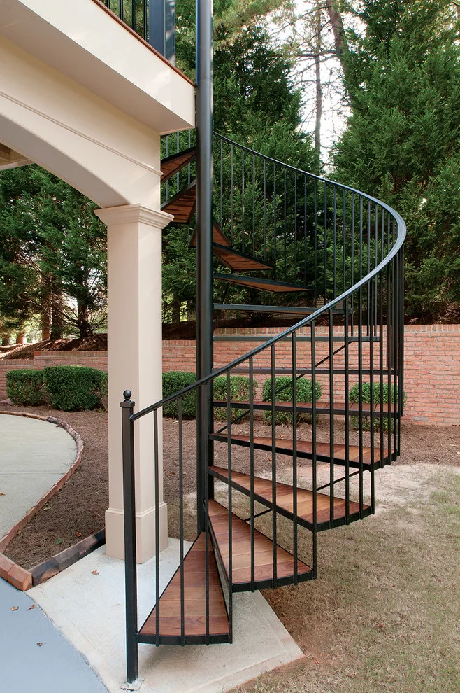 Exterior and Curved Staircases by Atlanta Decking & Fence Co., Inc. - Photo 12
