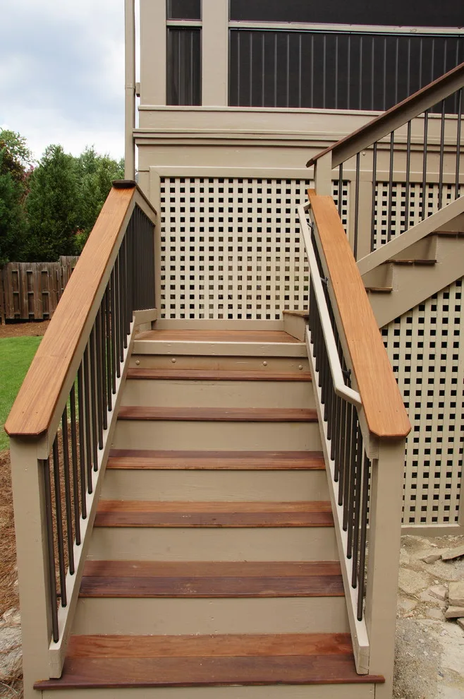 Exterior and Curved Staircases by Atlanta Decking & Fence Co., Inc. - Photo 3