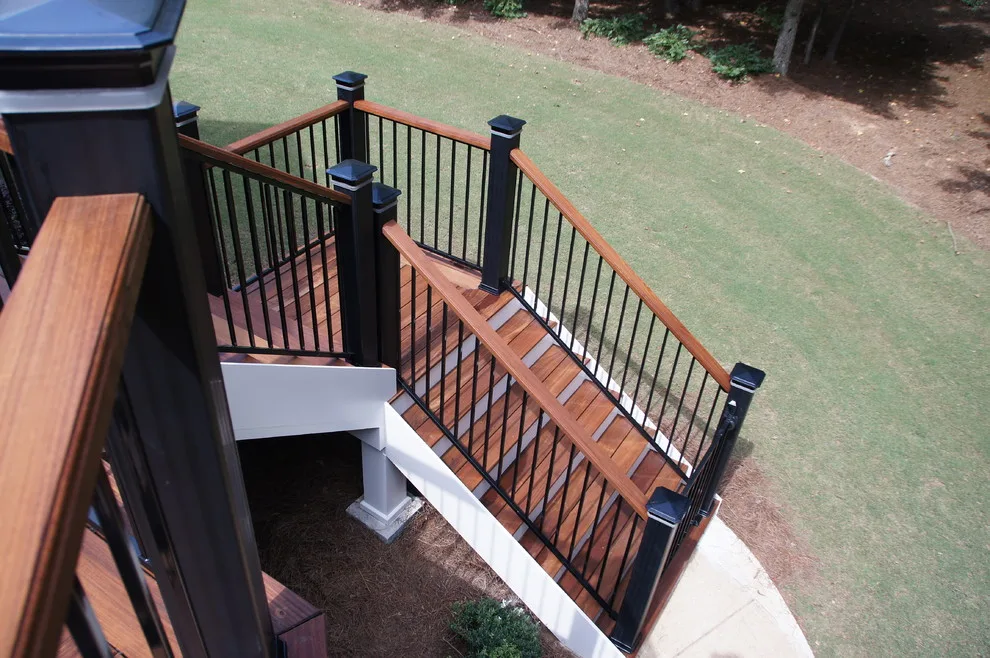 Exterior and Curved Staircases by Atlanta Decking & Fence Co., Inc. - Photo 19