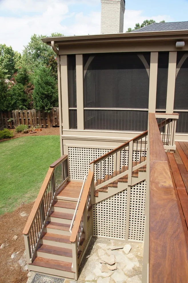 Exterior and Curved Staircases by Atlanta Decking & Fence Co., Inc. - Photo 21