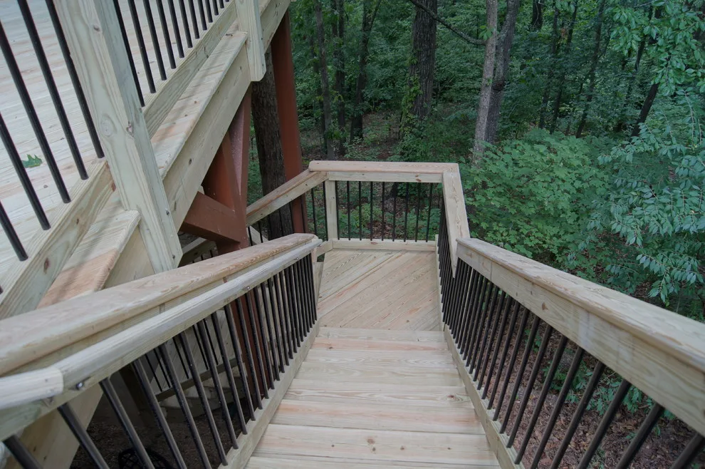 Exterior and Curved Staircases by Atlanta Decking & Fence Co., Inc. - Photo 2