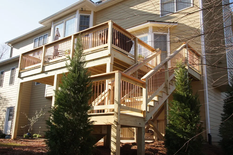 Exterior and Curved Staircases by Atlanta Decking & Fence Co., Inc. - Photo 4