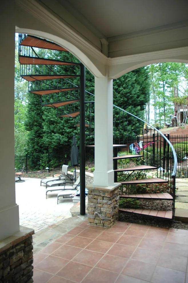 Exterior and Curved Staircases by Atlanta Decking & Fence Co., Inc. - Photo 23