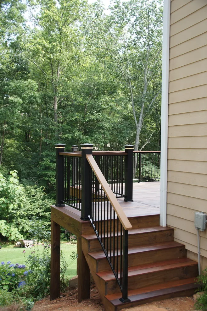 Exterior and Curved Staircases by Atlanta Decking & Fence Co., Inc. - Photo 8