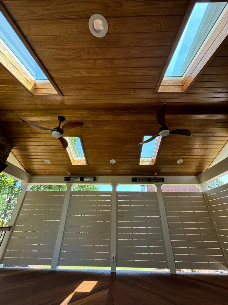 Suwanee, GA Outdoor Fireplace Porch by Atlanta Porch & Patio - Photo 20