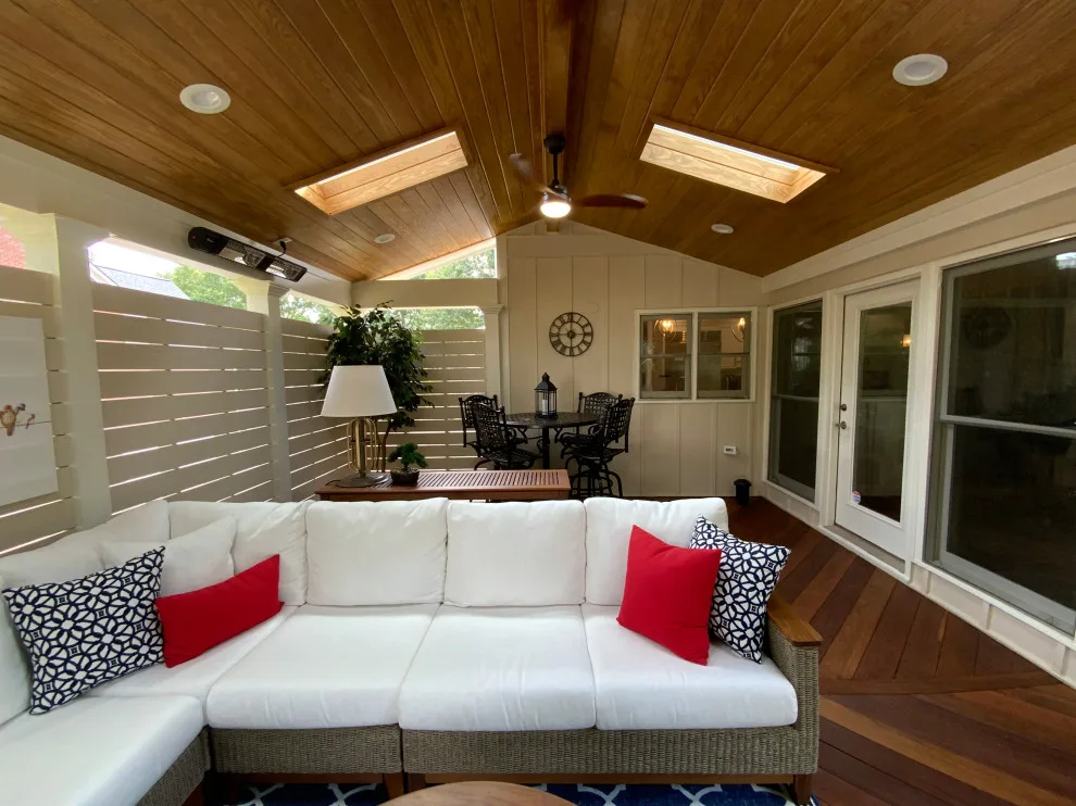 Suwanee, GA Outdoor Fireplace Porch by Atlanta Porch & Patio - Photo 23