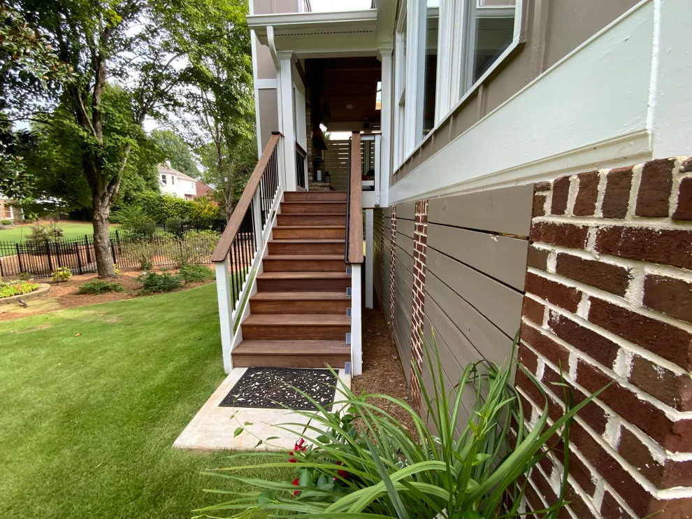Suwanee, GA Outdoor Fireplace Porch by Atlanta Porch & Patio - Photo 31