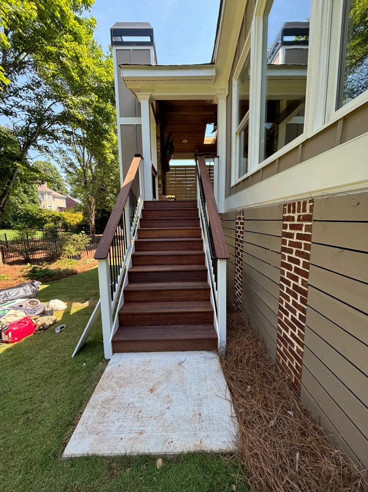 Suwanee, GA Outdoor Fireplace Porch by Atlanta Porch & Patio - Photo 37