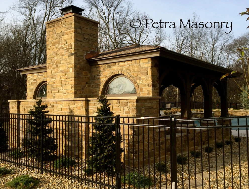 St. Peters Fireplace & Outdoor Structure by Petra Masonry - Photo 3