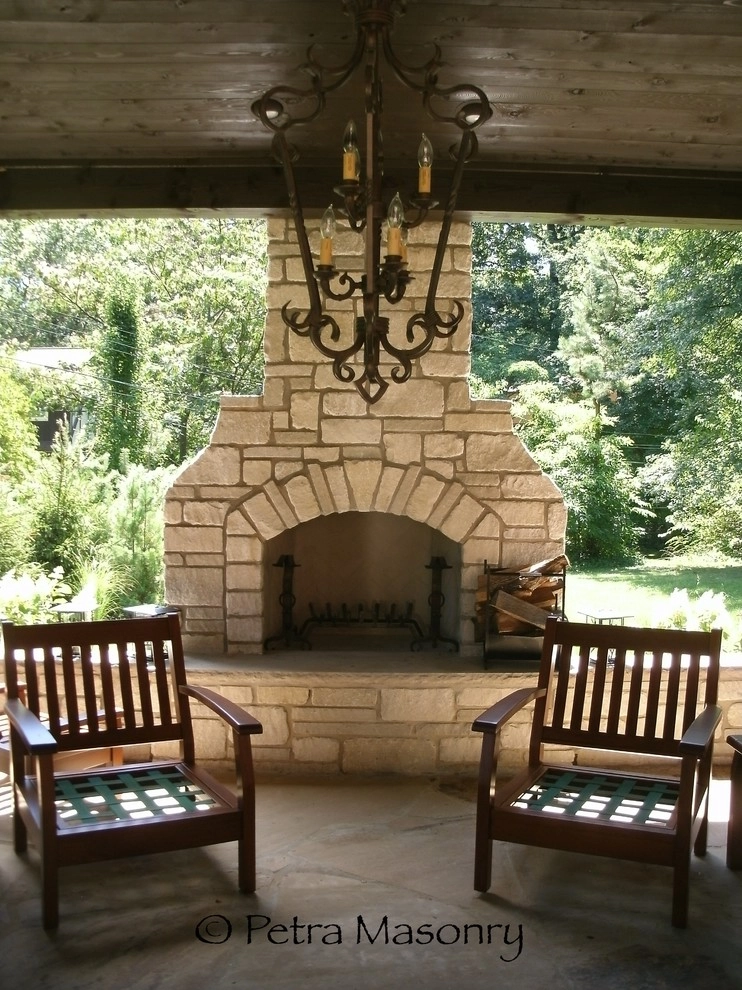 Webster Groves Fireplace & Structure by Petra Masonry - Photo 2