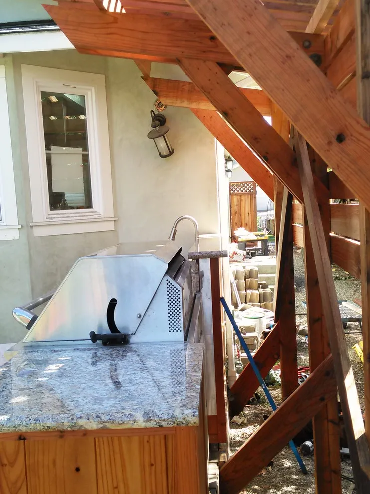 Los Altos CA Outdoor Barbecue by Diamond K Woodworks LLC - Photo 5