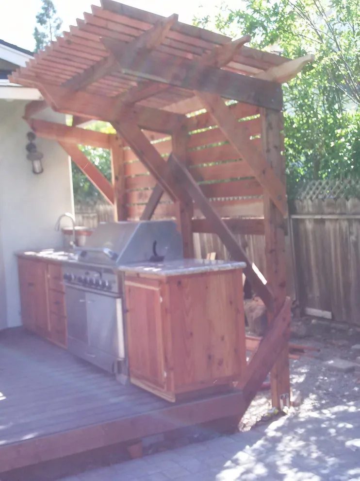 Los Altos CA Outdoor Barbecue by Diamond K Woodworks LLC - Photo 3