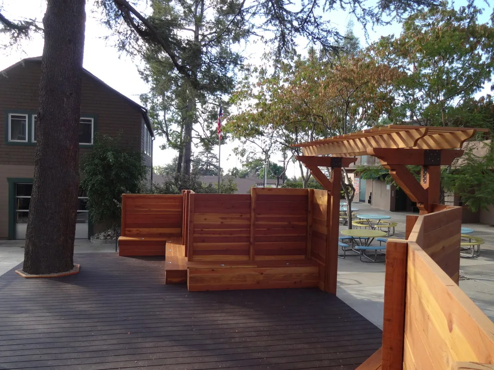 Saint Mark's School Outdoor Learning Space by YourDeckBuilder.com - Photo 3