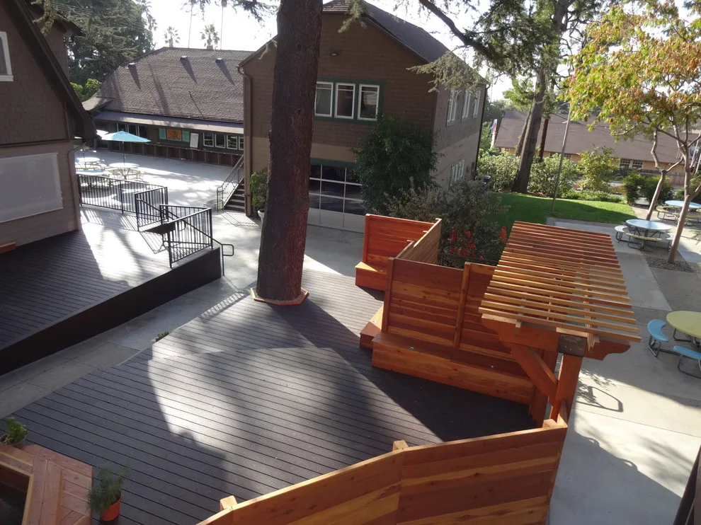Saint Mark's School Outdoor Learning Space by YourDeckBuilder.com - Photo 6