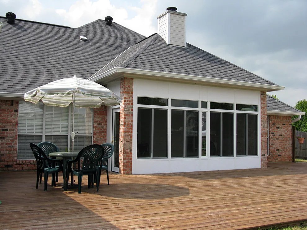 Outdoor Sunrooms and Enclosures by Gutters And More Construction LAF - Photo 14