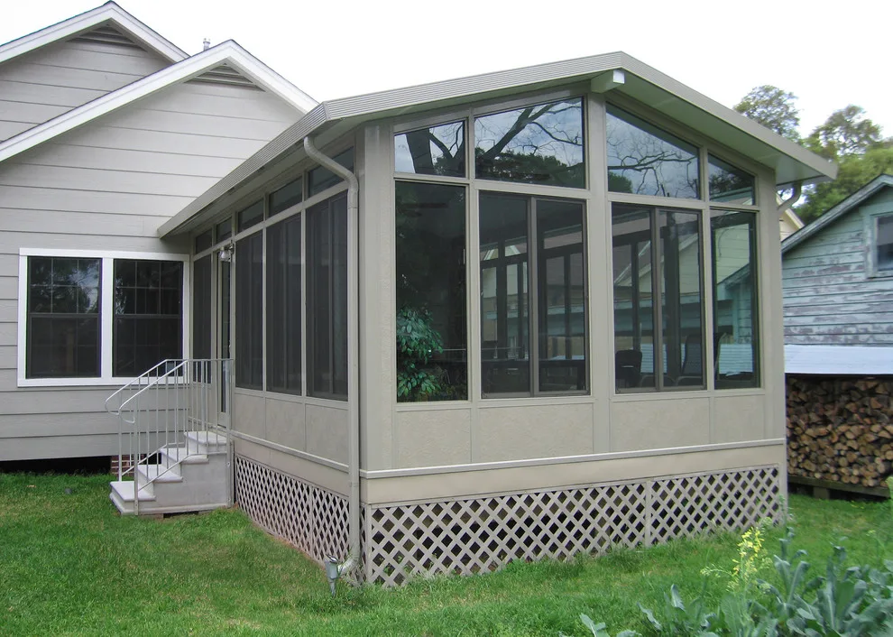Outdoor Sunrooms and Enclosures by Gutters And More Construction LAF - Photo 19