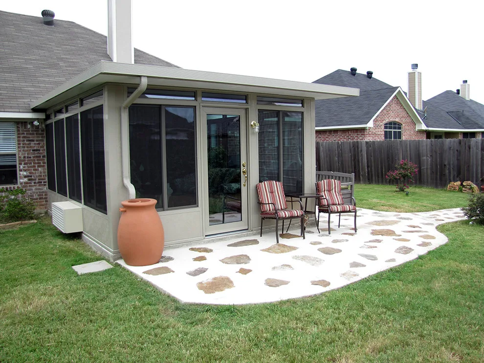 Outdoor Sunrooms and Enclosures by Gutters And More Construction LAF - Photo 18