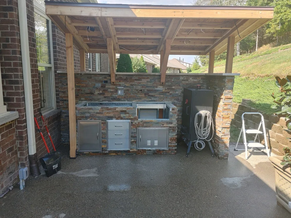 Hendersonville Outdoor Kitchen by Epoch Construction LLC - Photo 3