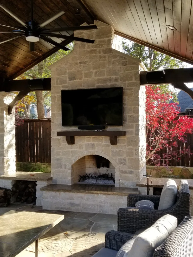 Exterior Fireplaces and Firepits by Pro-deck - Photo 2
