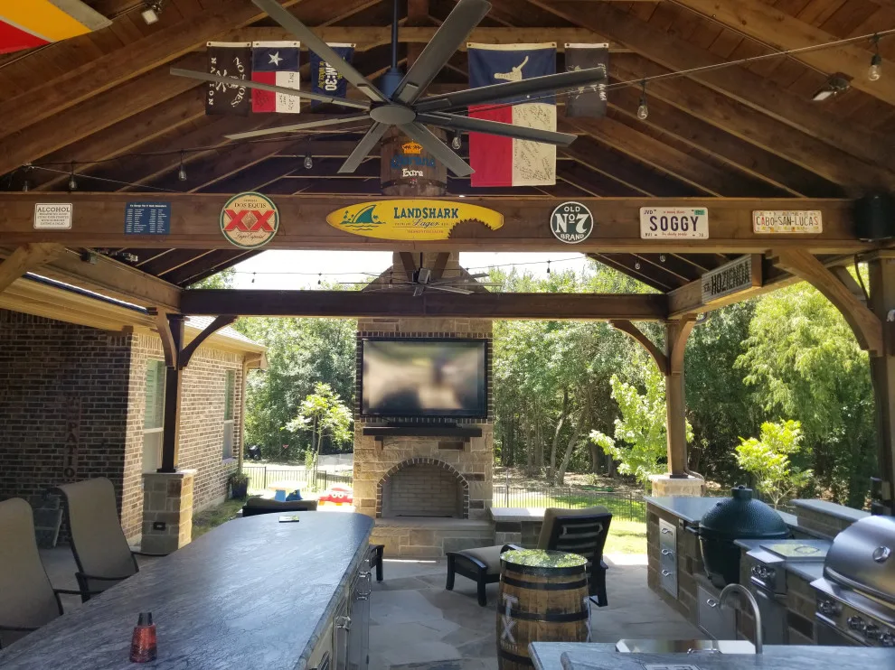 Exterior Fireplaces and Firepits by Pro-deck - Photo 14