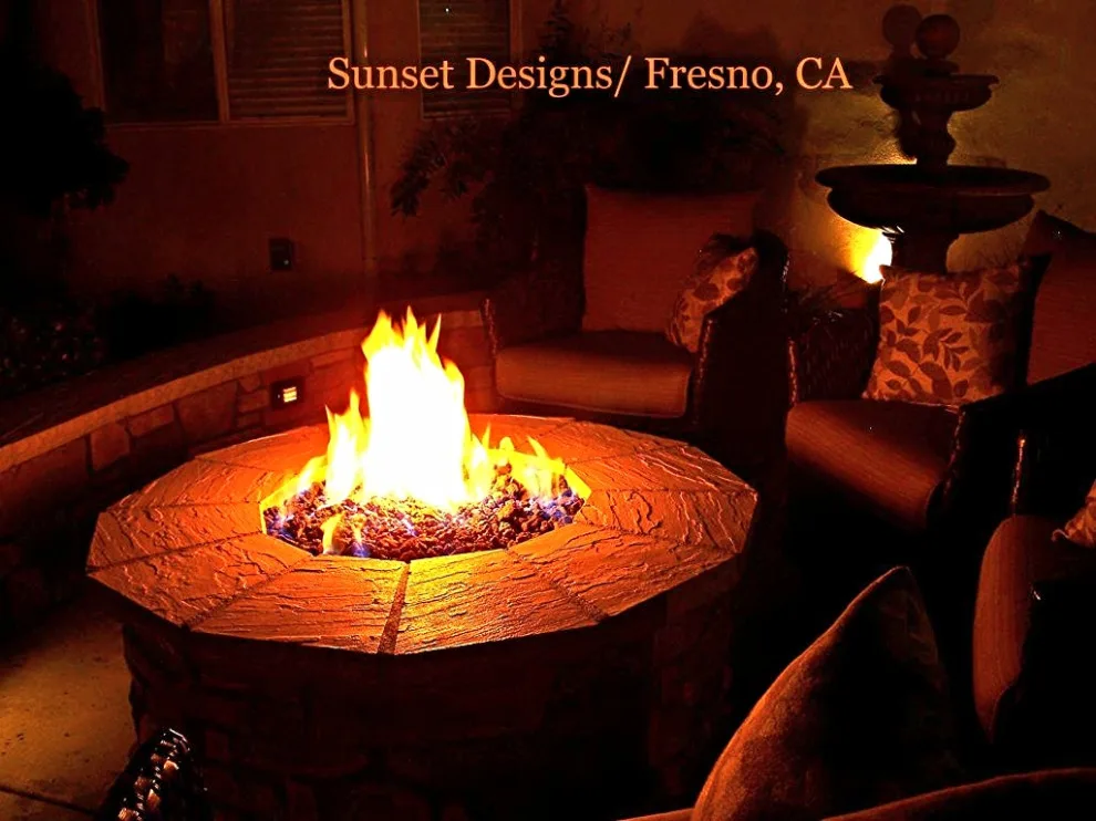 Exterior Fire Pits by Sunset Construction & Design - Photo 21