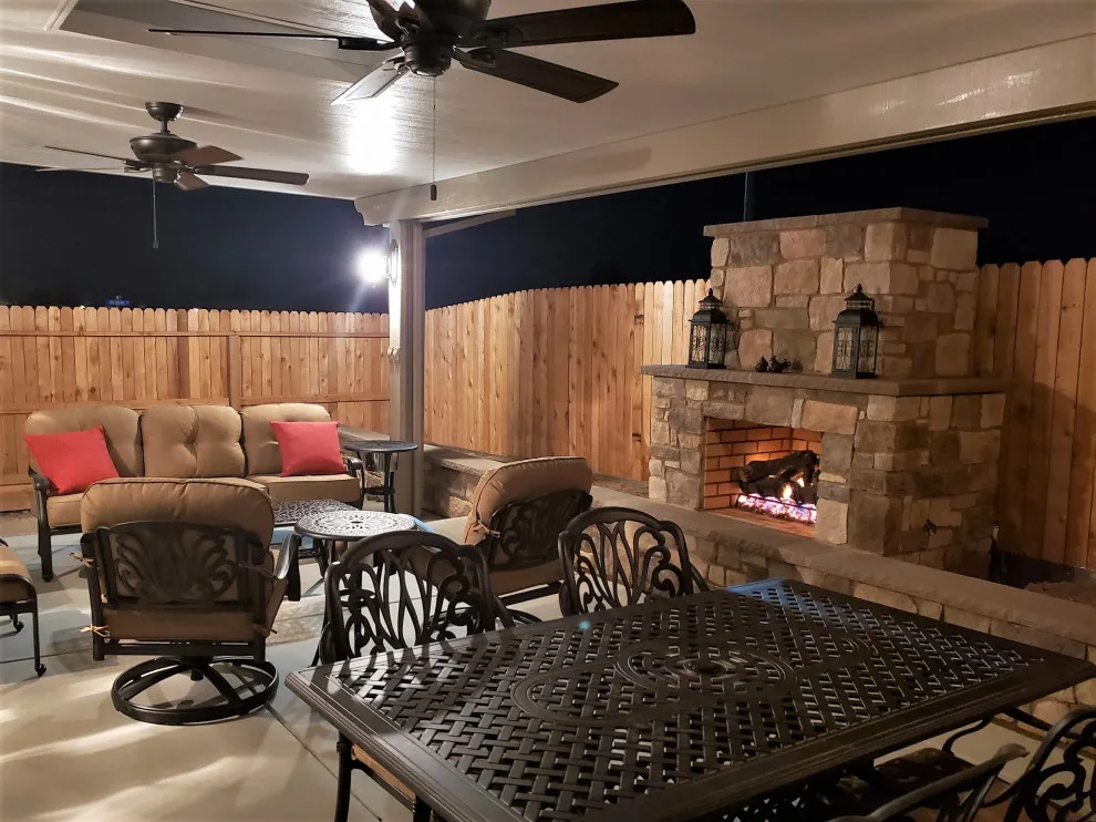 Exterior Fire Pits by Sunset Construction & Design - Photo 5